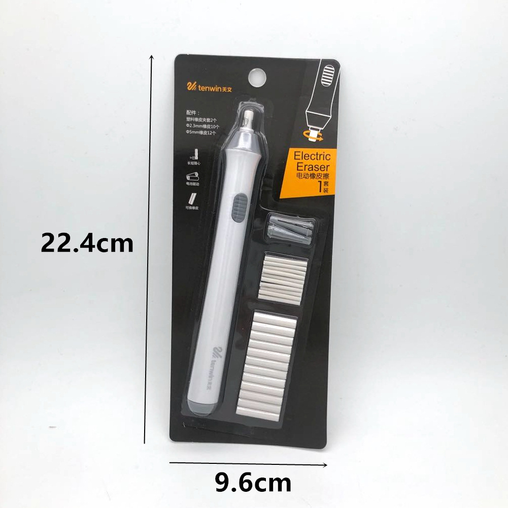 Dongnan Electric eraser, effortless, clean, automatically rotating drawing eraser, learning stationery eraser 8302 pic 19