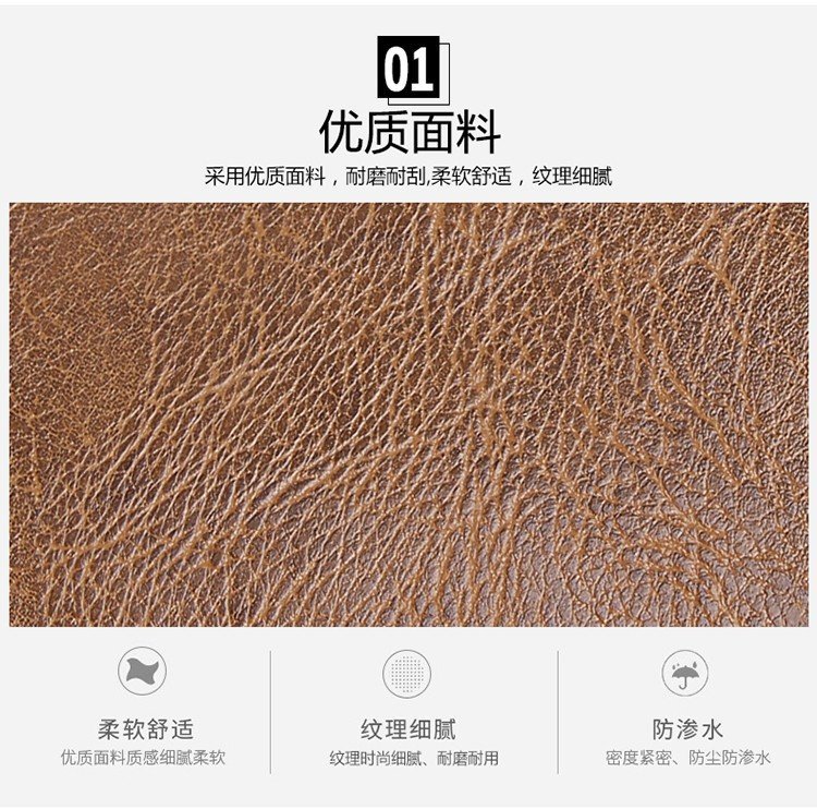 赠品长款 男士钱包长款包时尚商务男手拿包休闲牛皮手包详情36