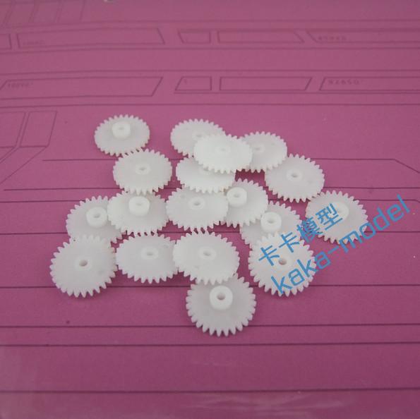 482.5A engranaje de una sola capa engranaje de 48 dientes 2.5 agujeros engranaje de plástico engranaje de motor caja de reducción modelo de juego accesorios pic 6