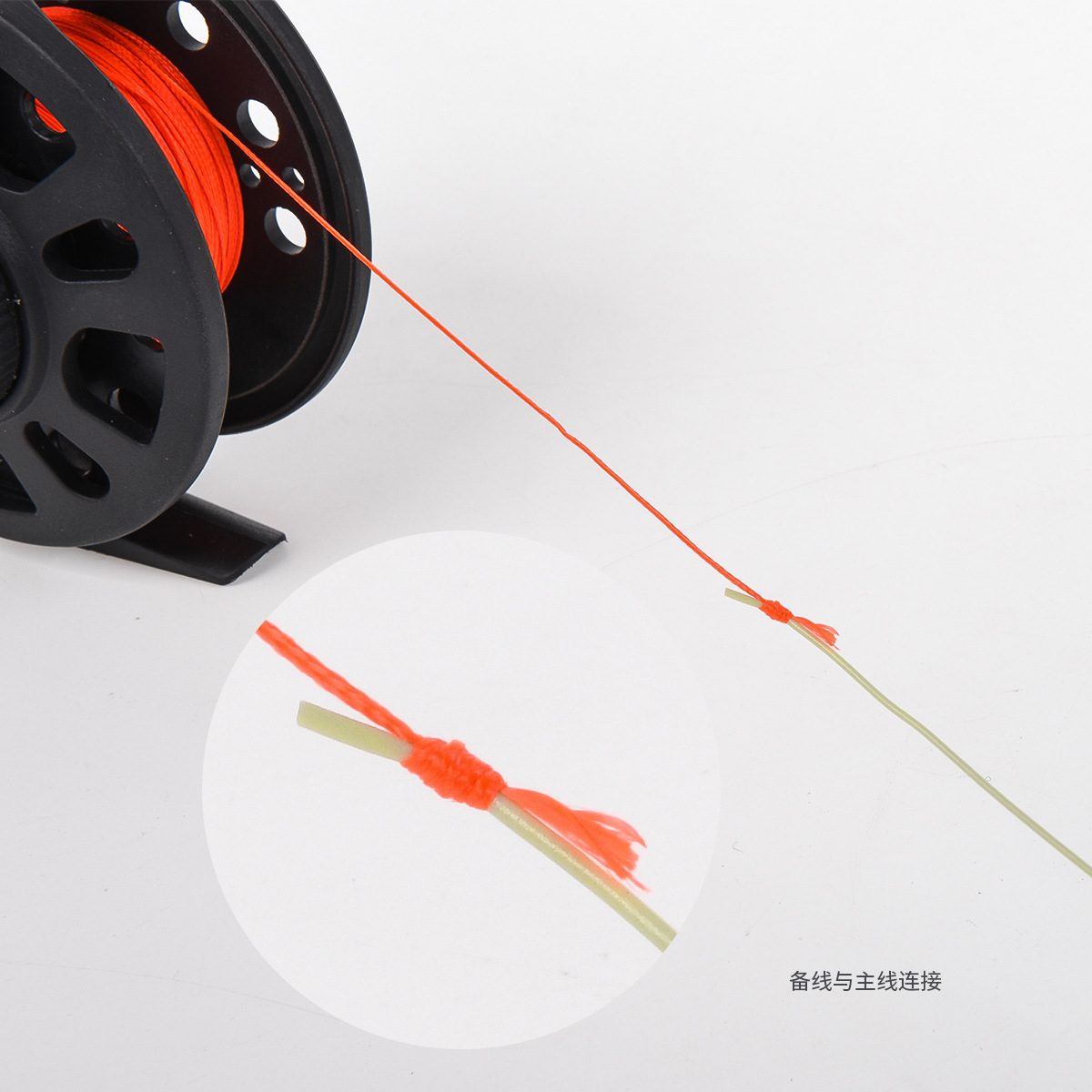 27914-T [GLA Flyfishing Reel with Line (including Flyfishing backup line, main line and sub-line] Flyfishing Set of Fishing gear pic 8