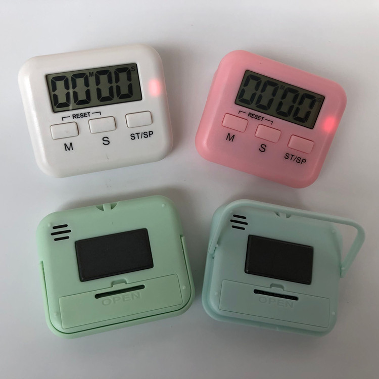 New electronic countdown timer 99 minutes 59 seconds student timer/kitchen timer/with flashing light reminder pic 13
