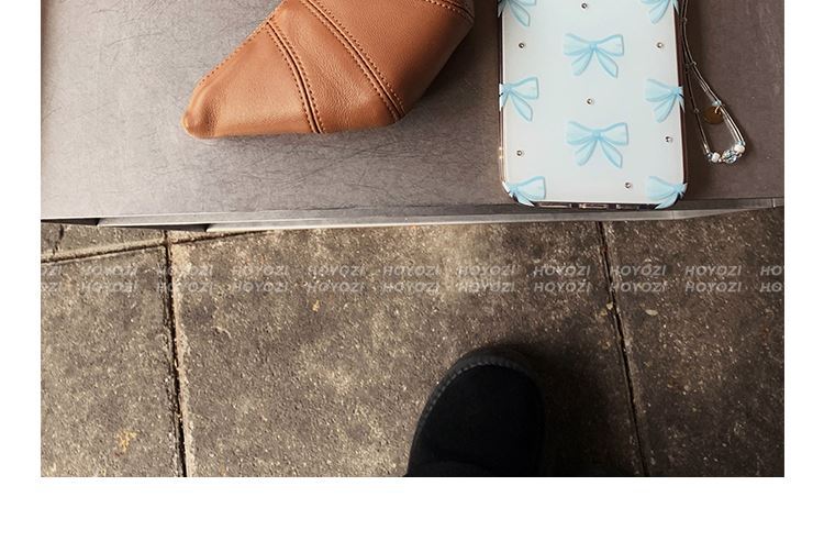 【小优家包包】PU超柔软皮牛角包零钱包卡包挂脖包包女款mini小包详情13