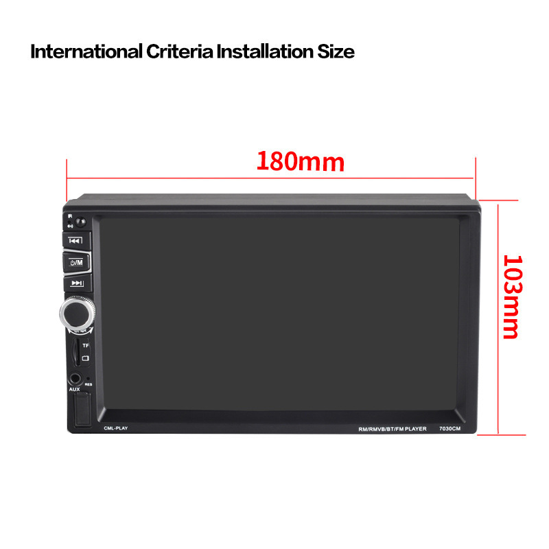 7寸汽车载双锭MP5/MP3蓝牙播放器插卡U盘收音机苹果安卓手机互联详情26