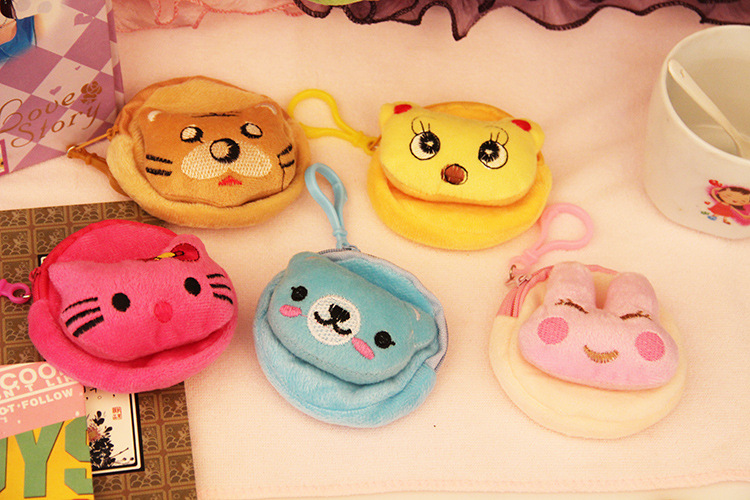 Wholesale key case, creative coin purse, cartoon fabric coin purse pic 16