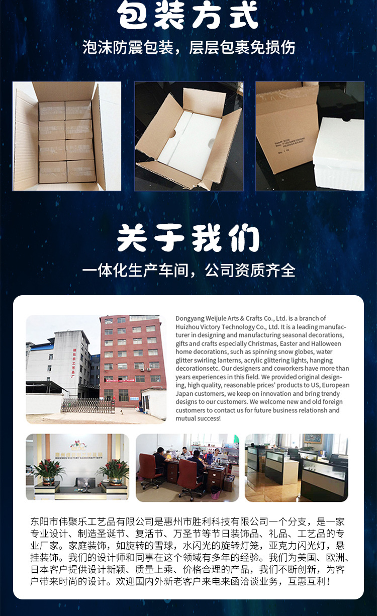 圣诞节装饰品小夜灯手提小油灯飘雪音乐盒八音盒场景布置工艺品礼详情14