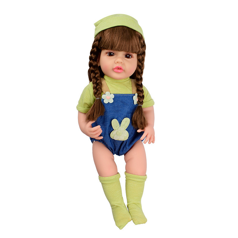 仿真娃娃工厂直销跨境新款60cm仿真婴儿重生娃娃全软胶洋娃娃玩偶详情19