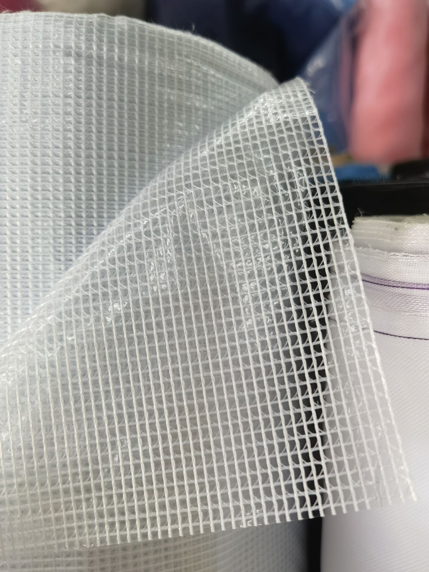 Clip mesh, pvc clip mesh cloth pic 7