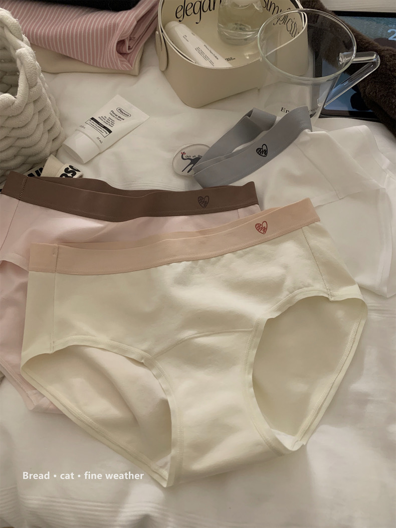 7A抑菌加长裆~A类加宽加长底档纯棉裆部内裤女士舒适全棉少女底裤详情12