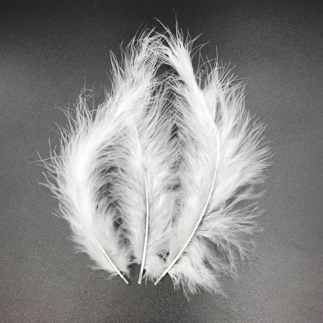 DIY cat teaser filled with fire chicken feather balls and pointed tail fleece, wedding and festival colorful feathers pic 37