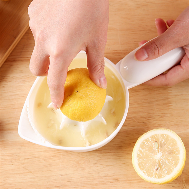 Cross-border in-stock household manual lemon juicer, kitchen juicer, fruit tools, juicer cup, portable juicer pic 5
