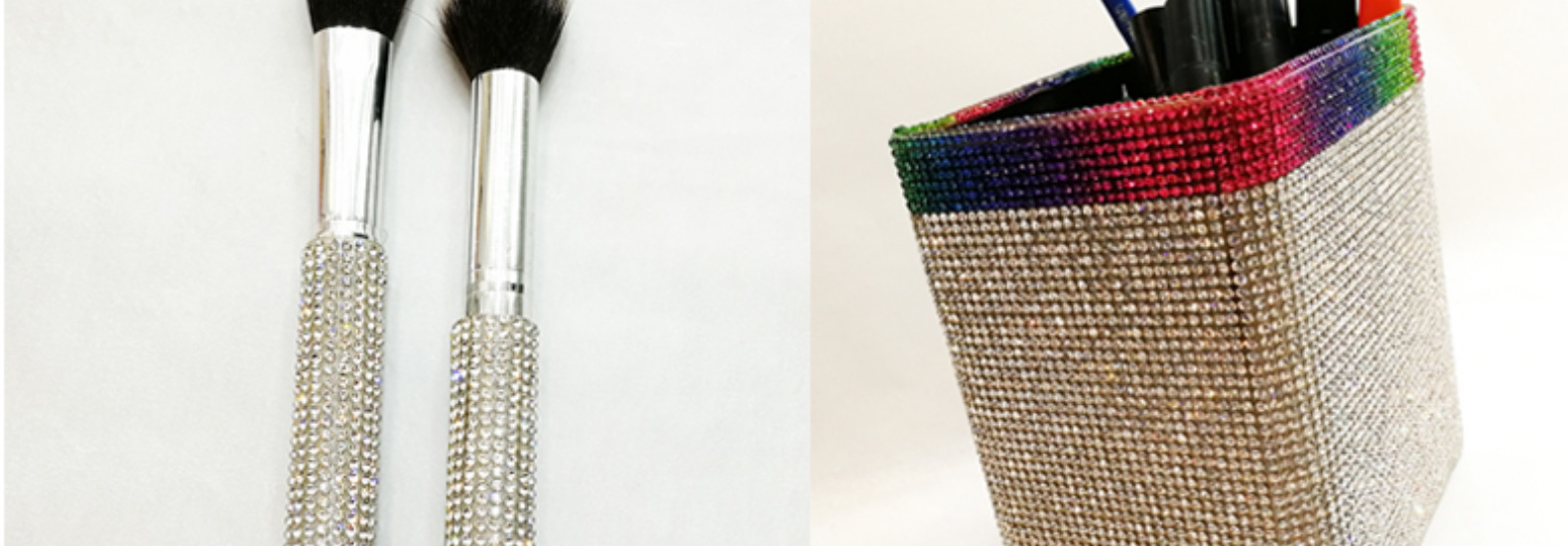 跨境爆款现货24*20CM钻贴 玻璃水钻DIY汽车贴 背胶钻 化妆盒贴钻详情32