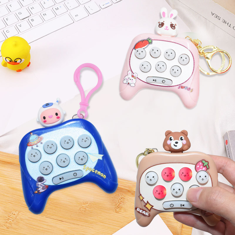 跨境爆款解压按按乐 灭鼠先锋闯关速推游戏机 小号打地鼠速推机详情4