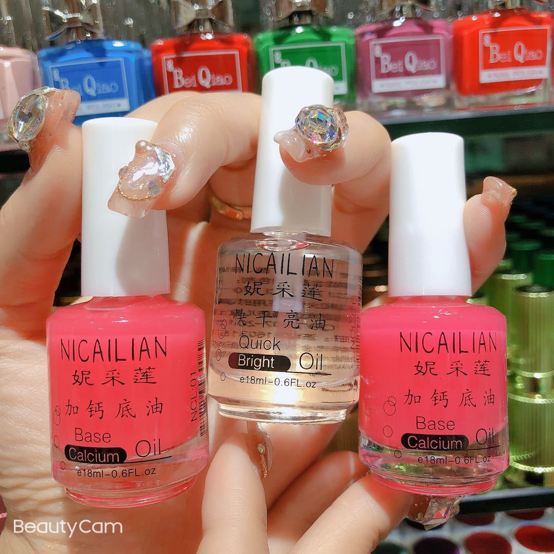 Cross-border Nail Polish Brightening Oil Quick-Drying Brightening Oil Sealing Layer Softening Nourishing Base Oil Brightening Oil Care Oil 13ml pic 20