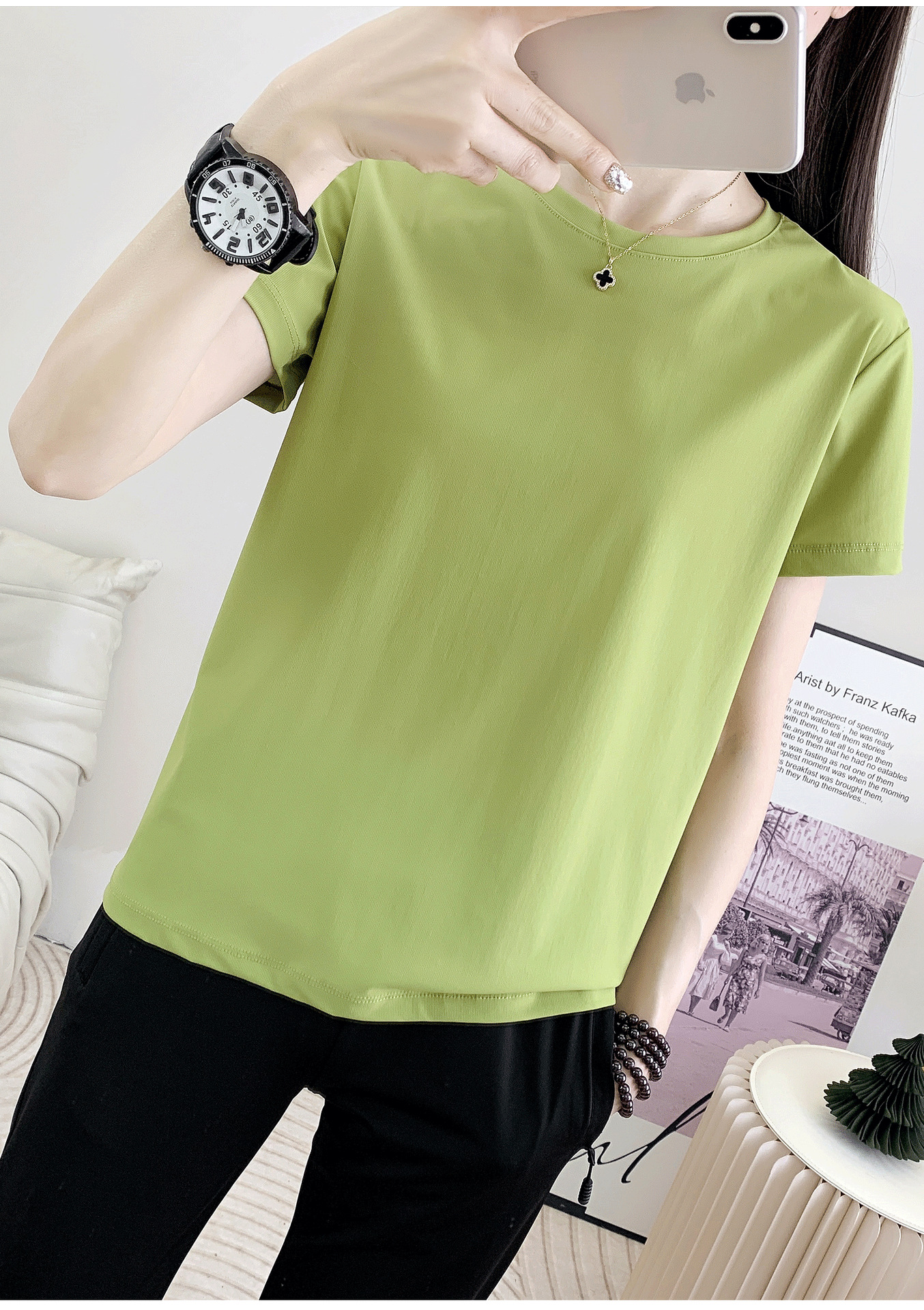 速干衣女短袖冰丝快干衣服批发户外运动跑步快干透气圆领t恤衫男详情47