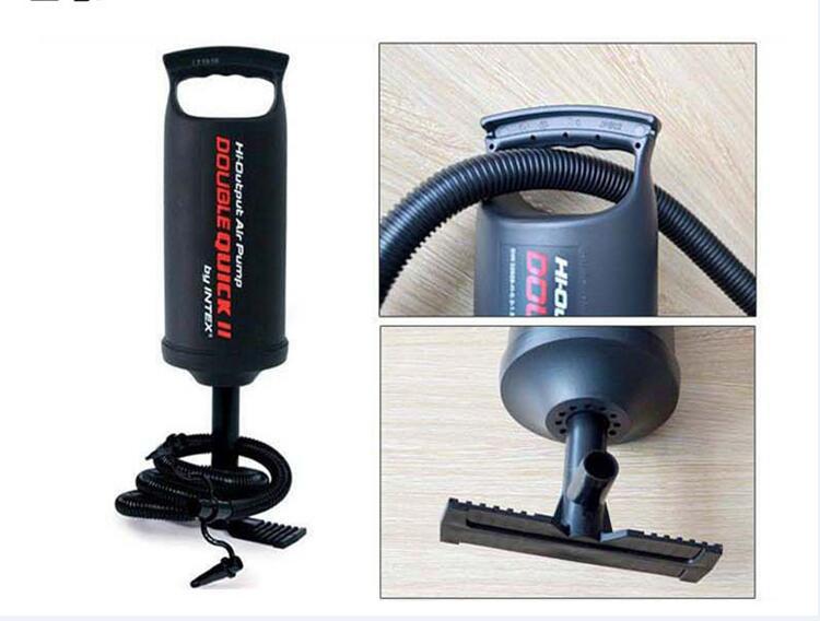 INTEX68612 effortless air pump, manual air pump for water swimming pools, air cushion bed inflation, water pool air blowing tool pic 6