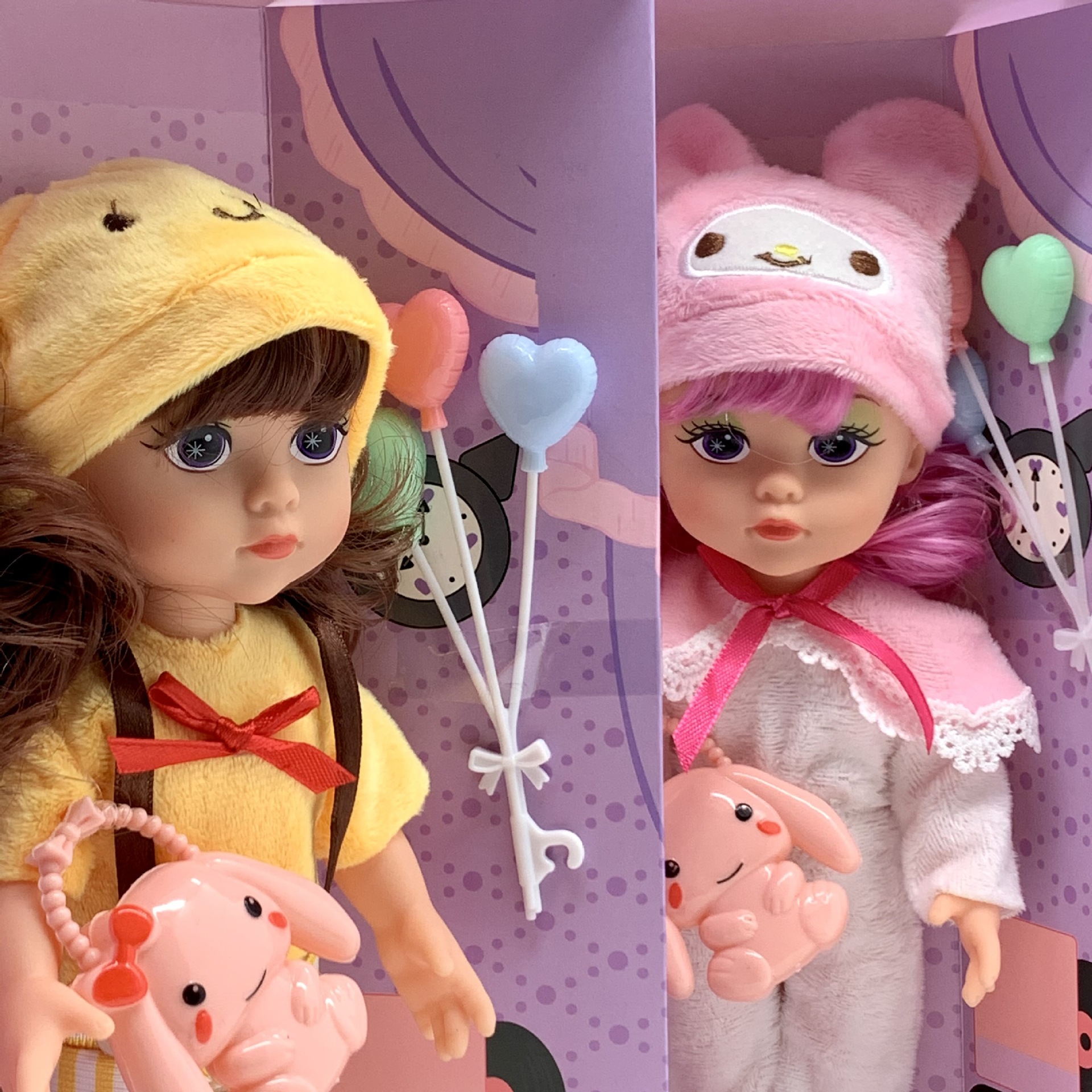 Cross-border foreign trade toys, 10-inch Kuromi Little Devil Vinyl Doll, Cinnamon Dog Music figurine from Sanrio, Japan pic 22