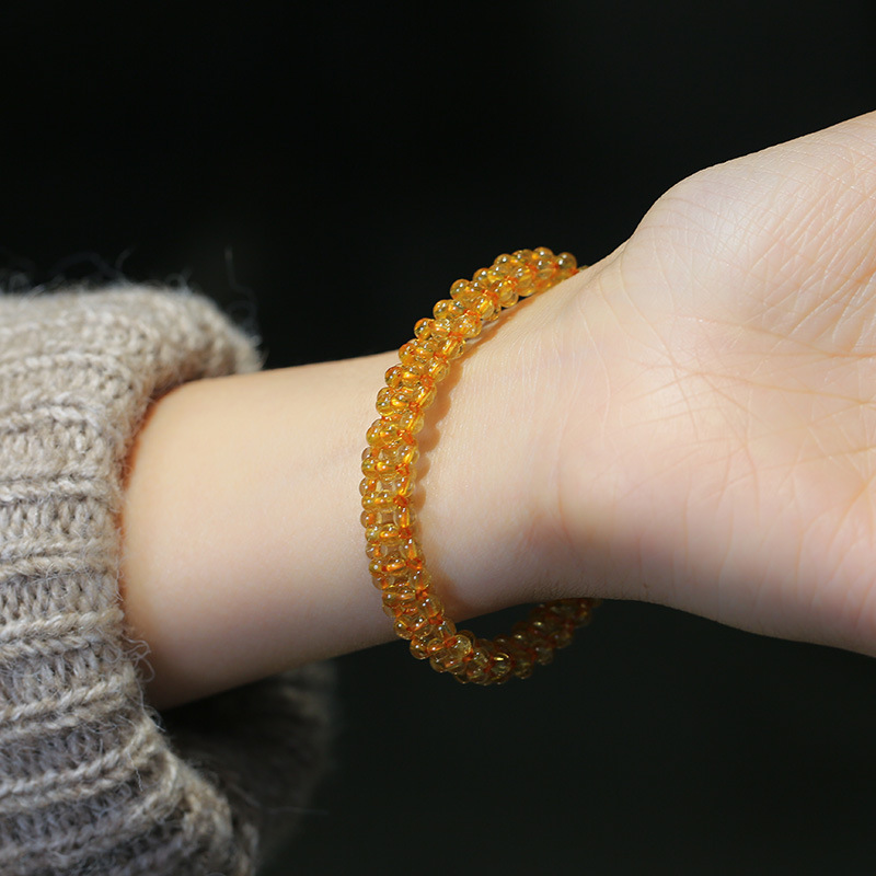 Super Seven Super hand-woven transparent Crystal Bracelet Jewelry for women, factory direct sales and wholesale for best friends pic 10