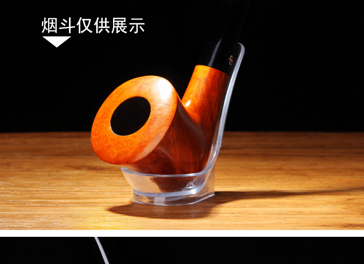 木香透明烟斗架烟斗支架厂家直供勺子型独立烟斗座单斗架一件代发详情16