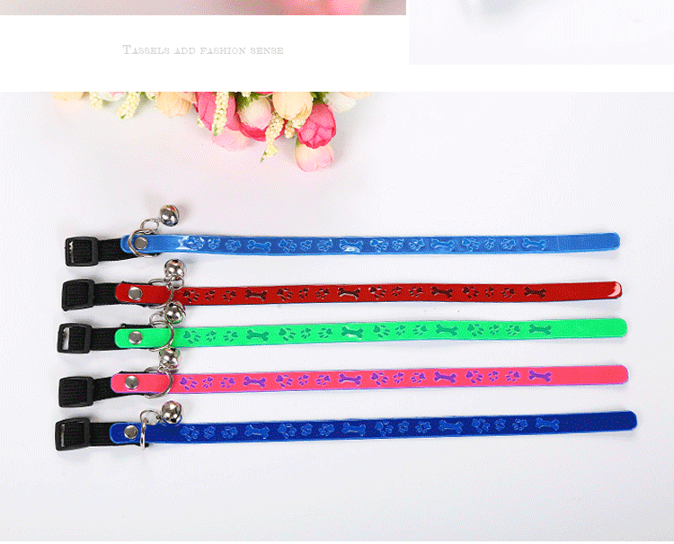 New wholesale Japanese-style cat and dog collars in a variety of colors are available for pet supplies pic 20