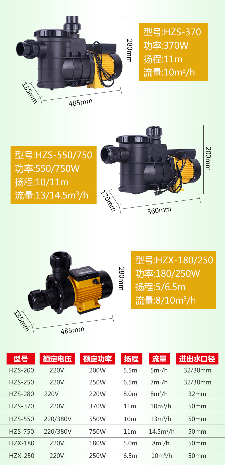 We supply fish tank water pumps, submersible fountain pumps, self-priming circulating water pumps and multi-functional submersible pumps pic 29