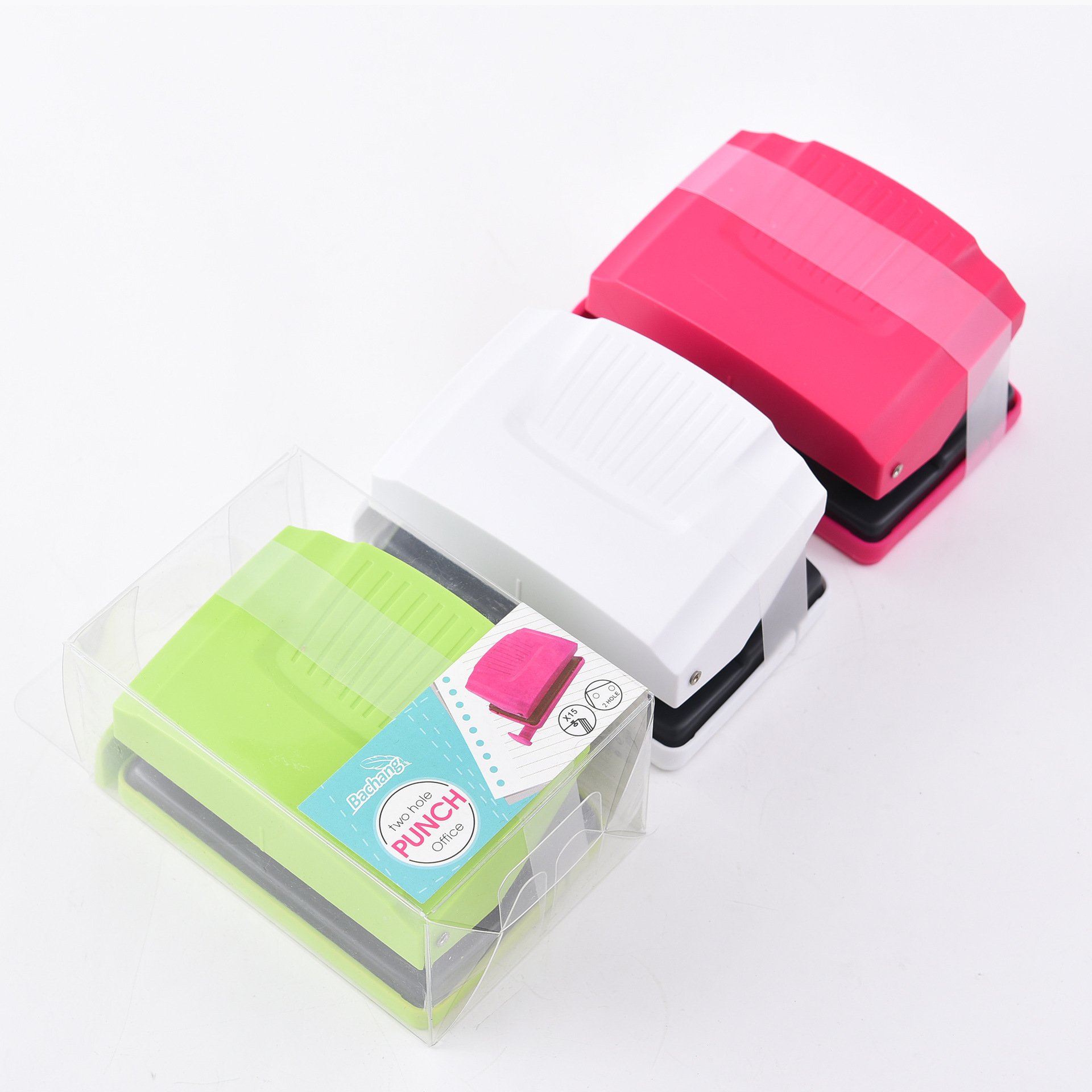 Factory direct supply of cross-border exclusive 5866 double-hole punch, Chinese binding manual punch, loose-leaf A4 paper pic 5