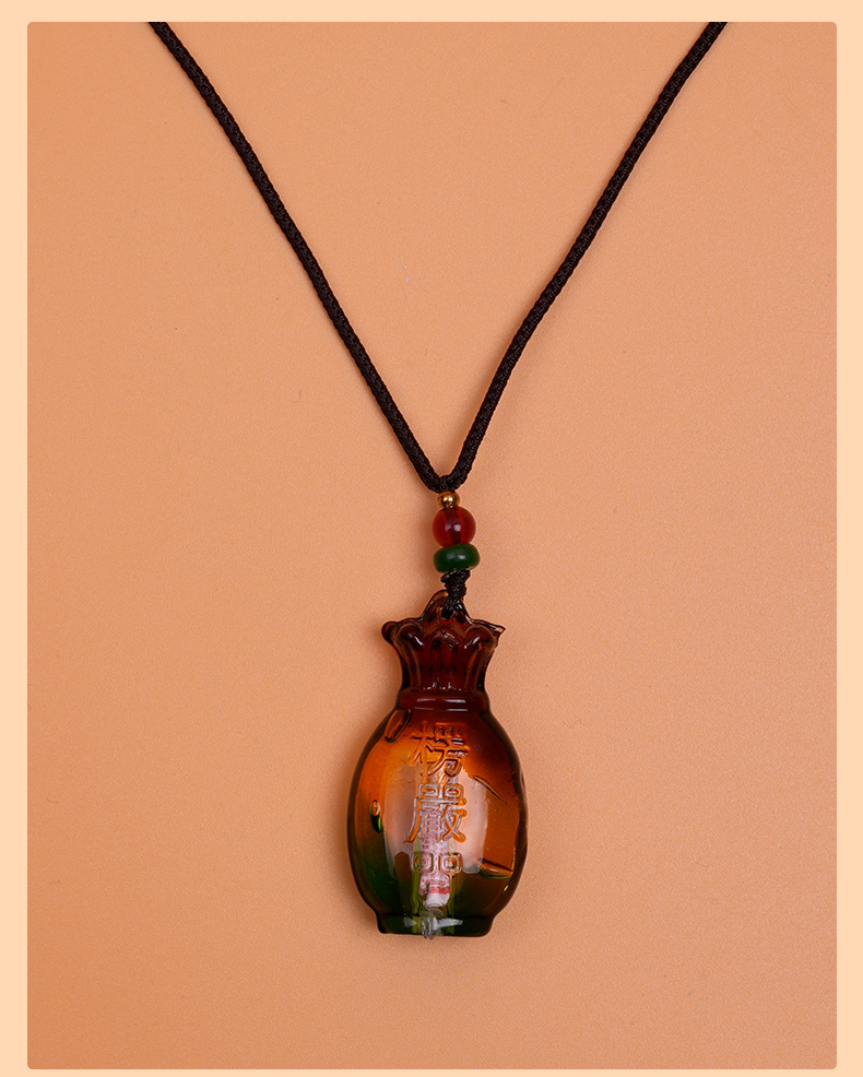 楞严咒平安咒项链义乌小商品穿搭景区寺庙景区同款货源厂家批发详情7