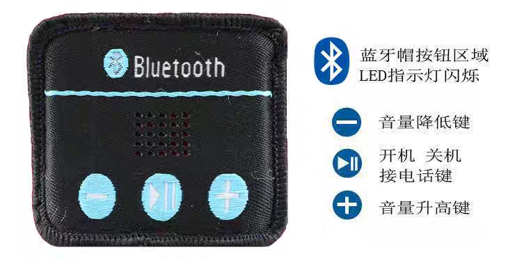 Wholesale personalized baseball caps, headphone caps, audio caps, unisex Bluetooth music headphones and baseball caps from the manufacturer pic 9