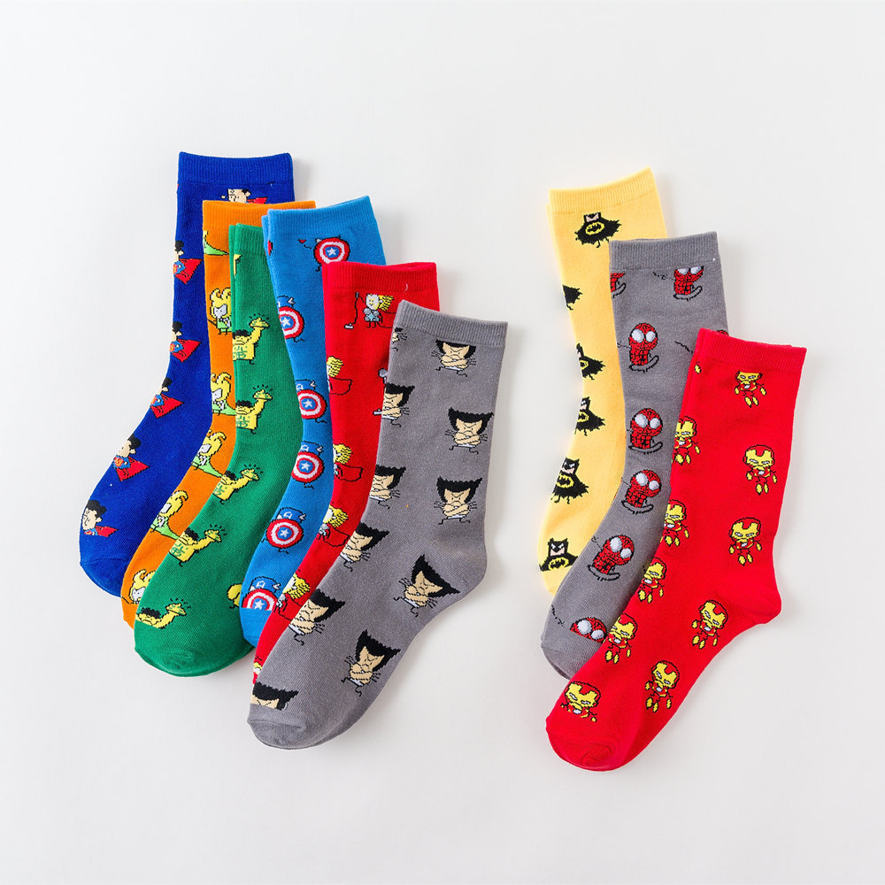American version Maple Leaf sports hiking socks, casual socks, linen leaf socks, the same style as WISH and Amazon pic 3