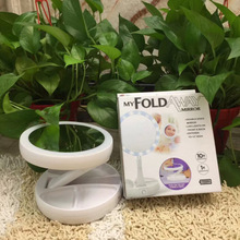 LED化妆镜子 智能桌面台式触屏美妆梳镜补光梳妆台学生镜量大优惠详情9