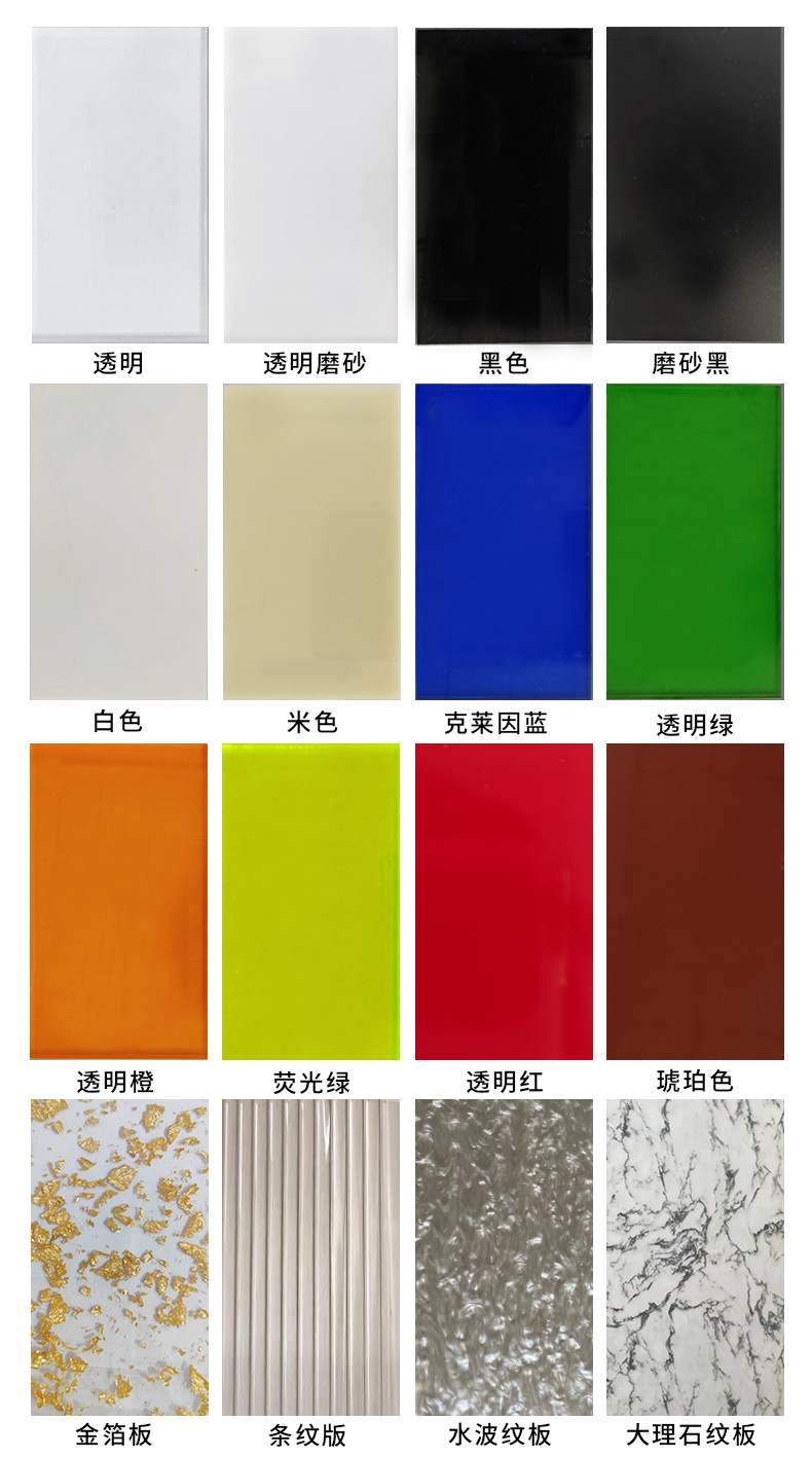 厂家定制亚克力激光扫描导光板 LED背光源扩散板 广告灯箱发光板详情28