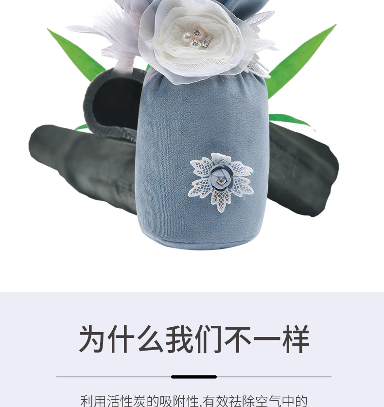 【古香蔓】汽车香薰竹炭包创意香包除异味车载内饰车家两用伴手礼详情2