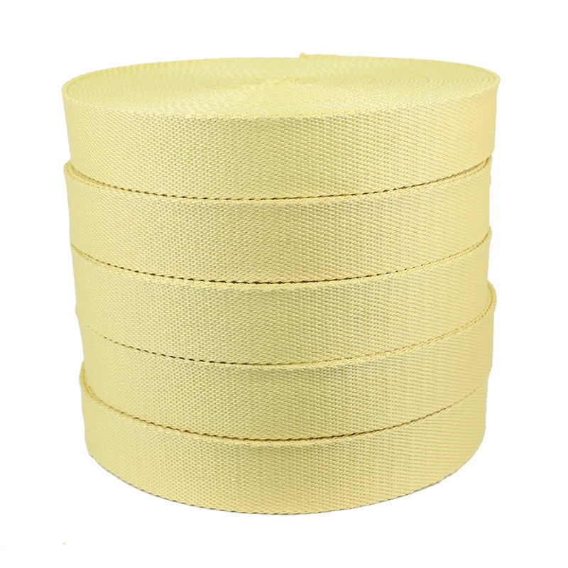 Fireproof, flame-retardant and high-temperature resistant aramid webbing, military green, yellow, black, red and orange fire safety belts for shoes, hats, clothing and bags pic 5