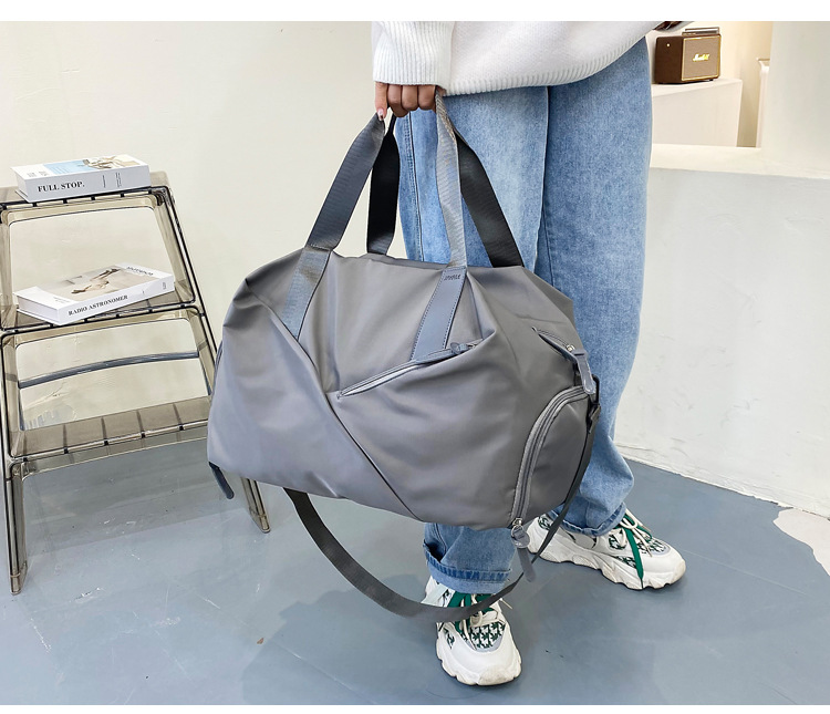 旅行包2022新款大容量旅行袋干湿分离健身包游泳包单肩斜跨包批发详情35