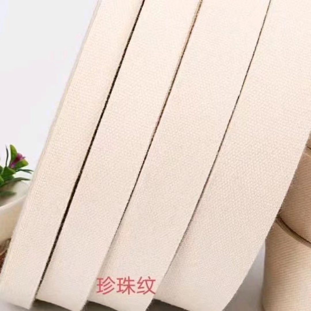 Polyester-cotton herringbone woven straps for clothing, shoes, hats, home textiles, accessories, edge straps, handbags, woven straps, cotton straps, belts, backpacks pic 7