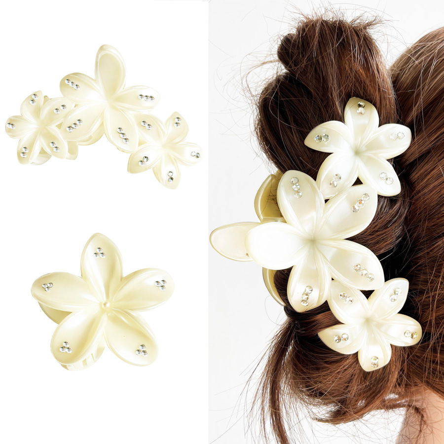 The 2025 National Trend series hairpins feature a niche design with geometric leopard print pearl hairpins, exuding a feminine and high-end charm. They are medium-sized semi-clip headwear pic 53