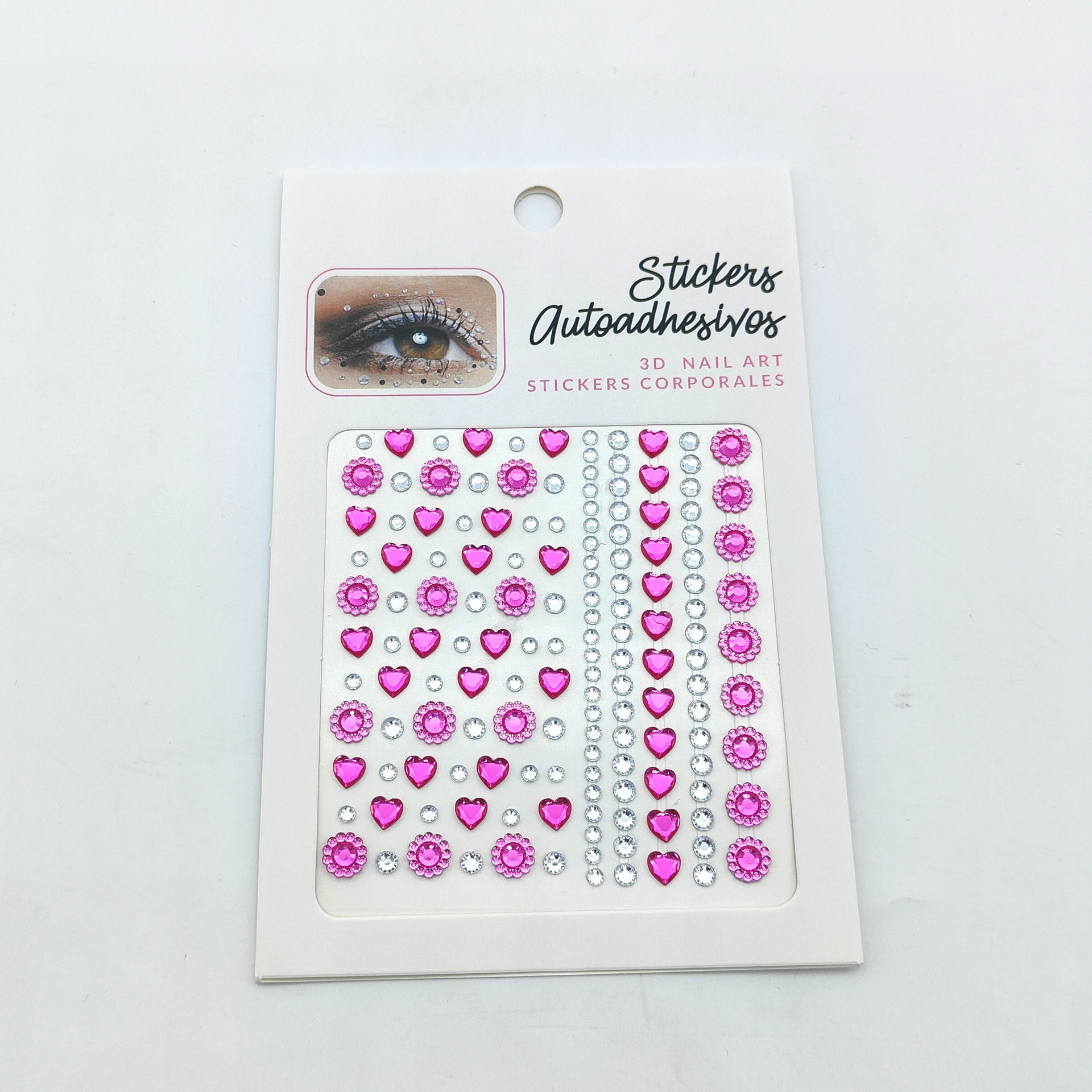 眼妆贴眼部钻贴面部装饰珍珠眼妆饰品儿童舞台水钻贴现货批发详情6