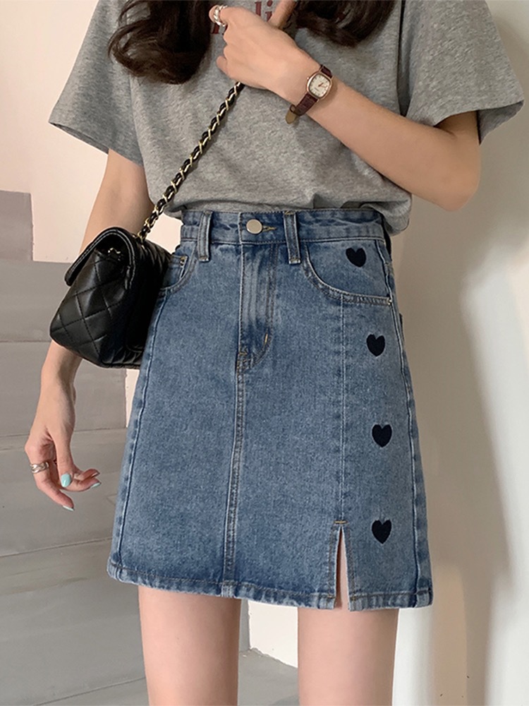 牛仔短裤女2023夏新款韩版高腰破洞显瘦女式牛仔短裤外贸直销批发详情23