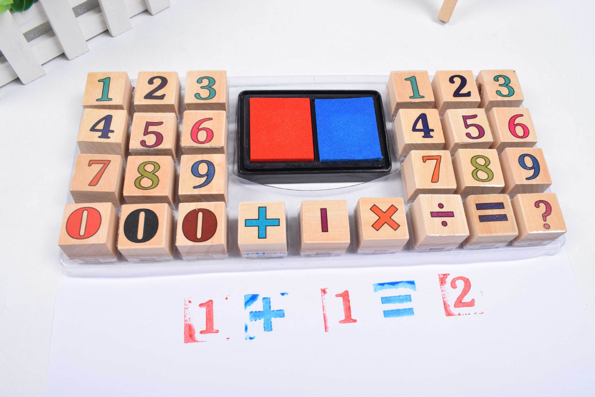 厂家供应木制儿童学习26英文字母印章 玩乐教学益智用品盒装批发详情12