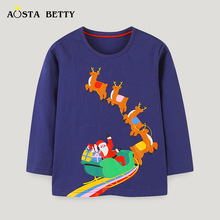 欧美风格儿童卫衣裤子秋季新款男童运动裤中小童挖掘机刺绣款长裤详情25