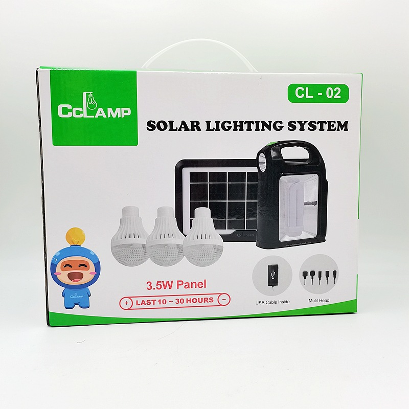 厂家供应 太阳能照明系统 solar system 便携式太阳能你灯泡批发详情5