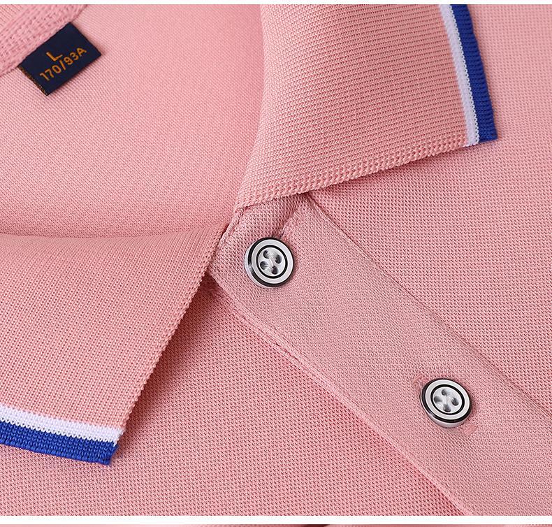 翻领Polo衫T恤定制企业广告衫文化衫订做速干短袖男工作服印logo详情35
