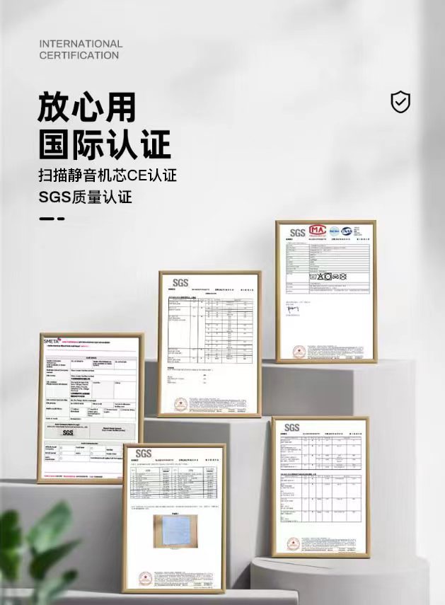 钟表挂钟客厅家用高级感餐厅背景装饰挂墙大气简约时钟静音免打孔详情10