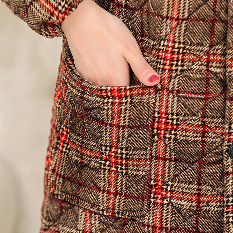 Outerwear for women, winter, middle-aged and elderly mothers, hooded cotton-padded jackets, winter wear with fleece, large size, long and thick, middle-aged women's cotton-padded jackets pic 18