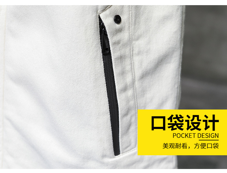 A new loose, casual and trendy winter cotton-padded jacket for men in Korean style pic 4