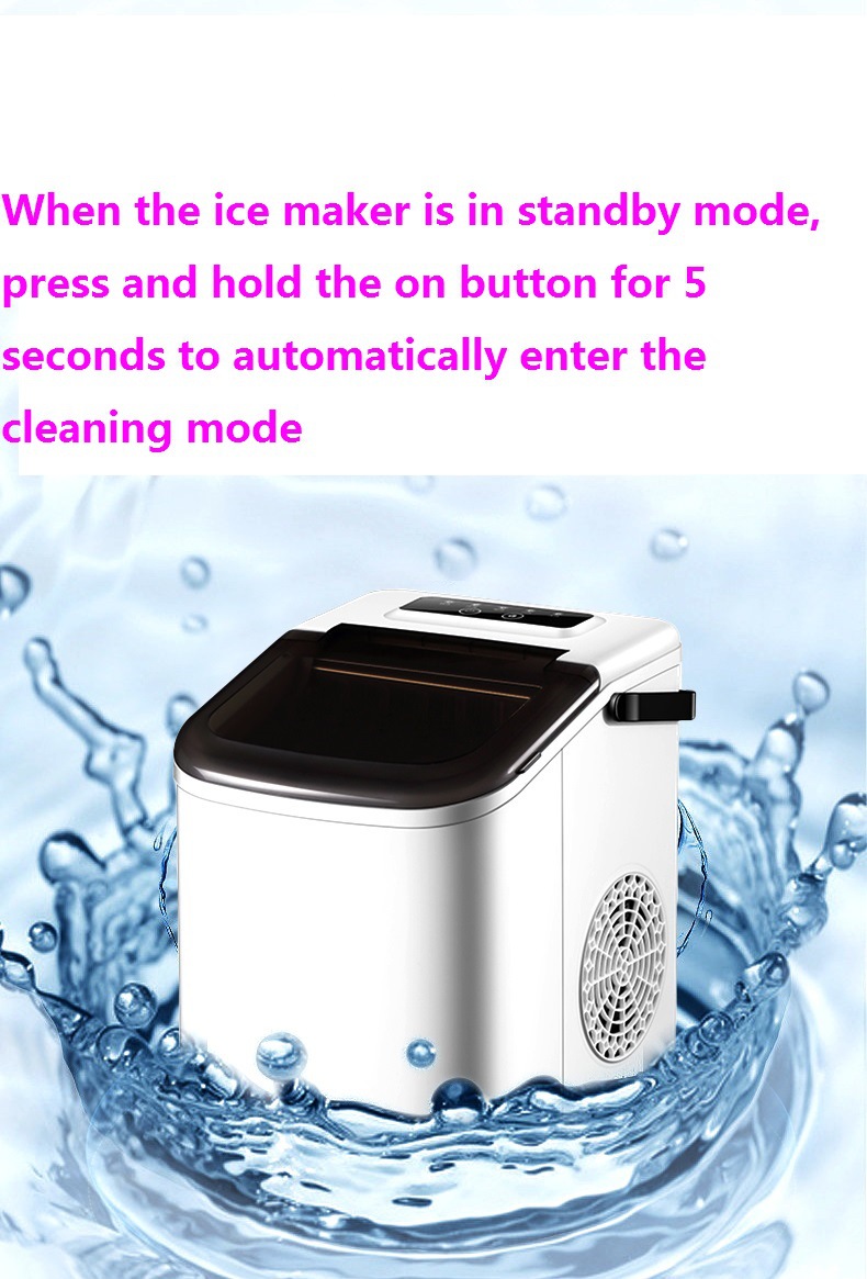 Cross-border e-commerce export milk tea shop ice cube machine ice maker machine automatic household ice maker pic 21