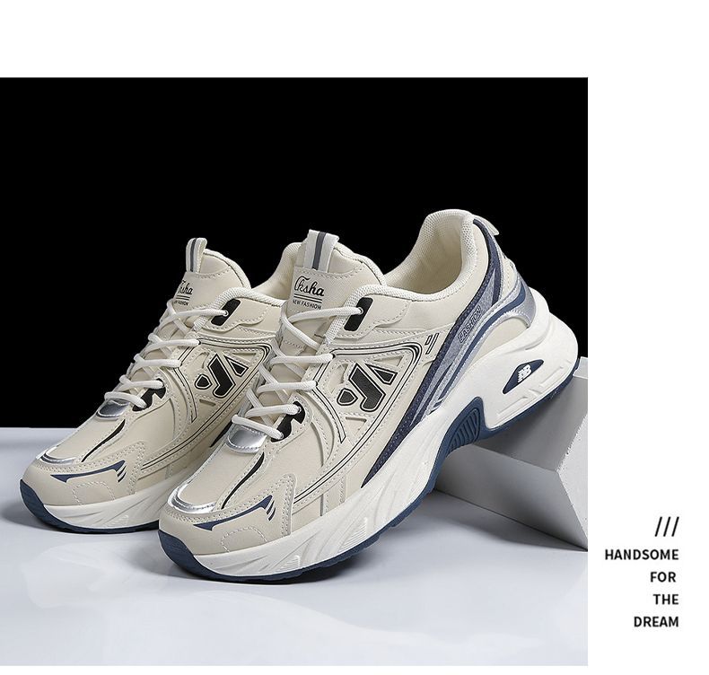 2024秋季开学季休闲运动男鞋老爹鞋子防臭网面透气高颜值跑步鞋男详情12