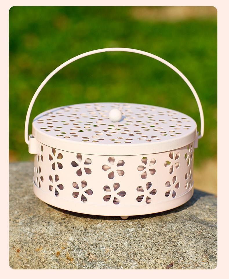 Wholesale of mosquito incense boxes, creative mosquito incense burners, mosquito incense stands, ironwork fireproof covers, household indoor aroma diffusers, mosquito incense trays pic 20