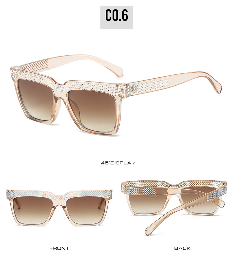 欧美连体镜片一字镶钻太阳镜高级感轻奢百搭眼镜户外遮阳派对墨镜详情12
