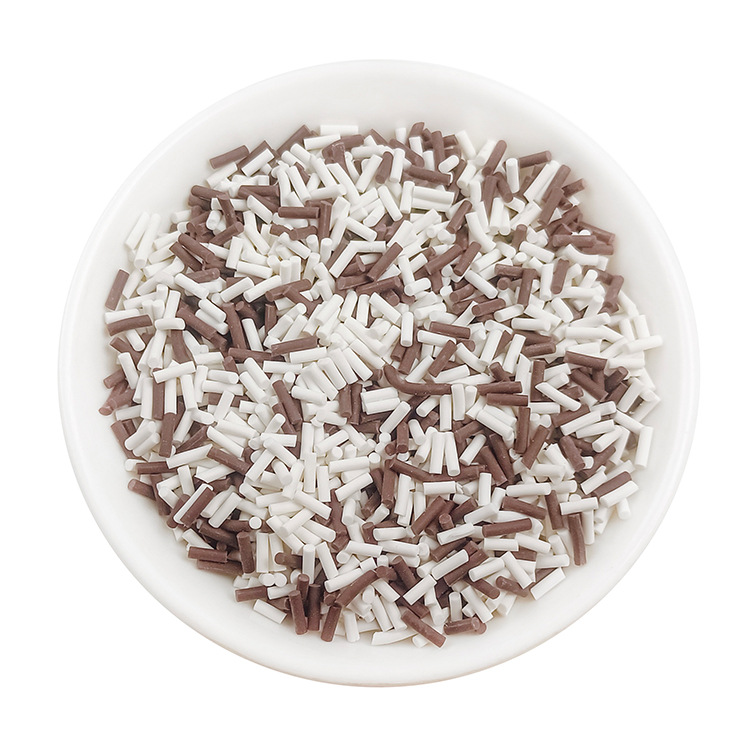 50g artificial soft clay long strip sugar granules packaging, food and play chocolate, handcrafted material, cream glue decorated soft clay granules pic 42
