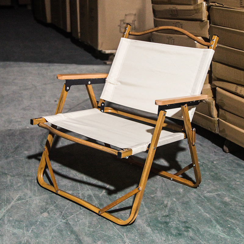 便携式户外折叠椅木纹椅克米特椅户外折叠椅露营便携折叠椅代发详情4